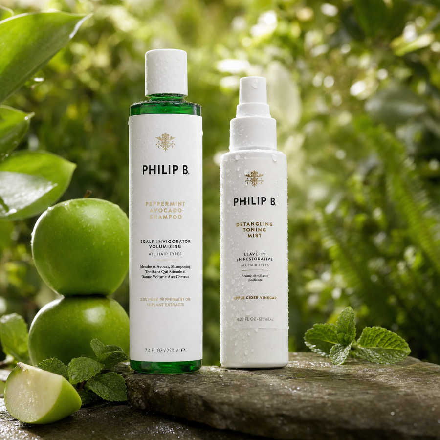 Scopri l’haircare Philip B per un cuoio capelluto sano!