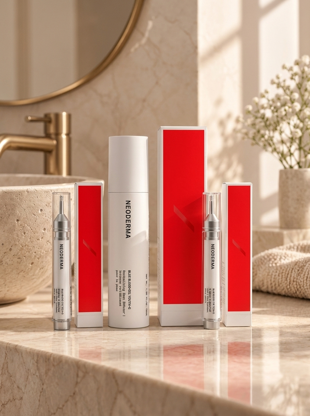 Neoderma Blue Blood: de nieuwe G-lijn voor je gezicht en ogen!