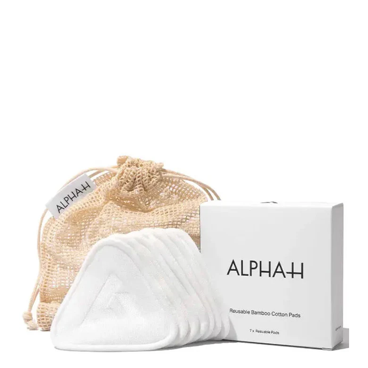 Alpha-H Dischetti in bamboo e cotone riutilizzabili 7 pz