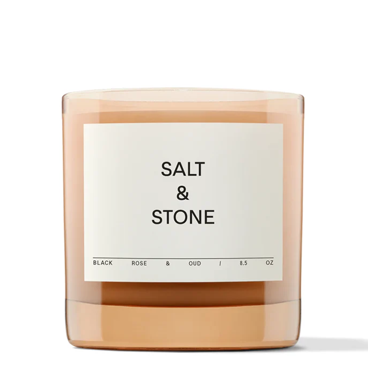 Salt & Stone Candela profumata - Black Rose & Oud 240 g