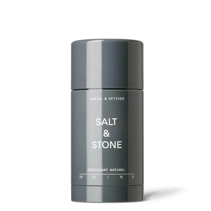Salt & Stone Gel Deodorante - Sandalo & Vetiver (pelle sensibile) 75g