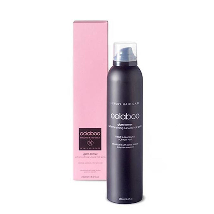 Oolaboo Glam Former Runway Hair Spray 250ml bomboletta spray con scatola