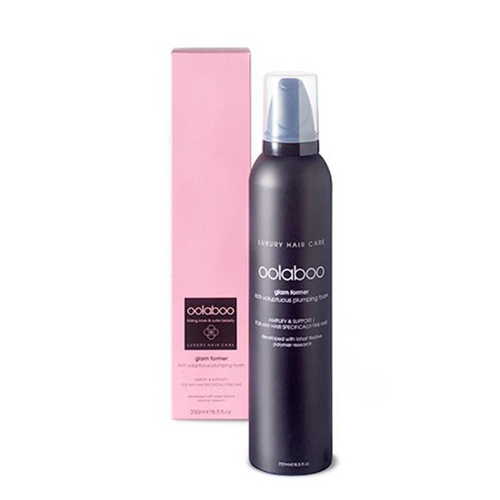 Oolaboo Glam Former Plumping Foam 250ml bomboletta spray con scatola