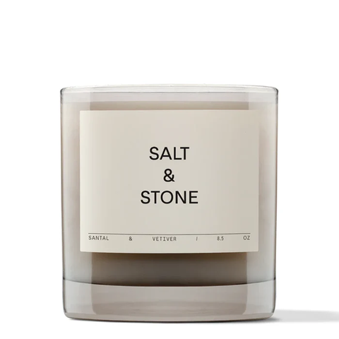 Salt & Stone Candela profumata - Santal & Vetiver 240 gr