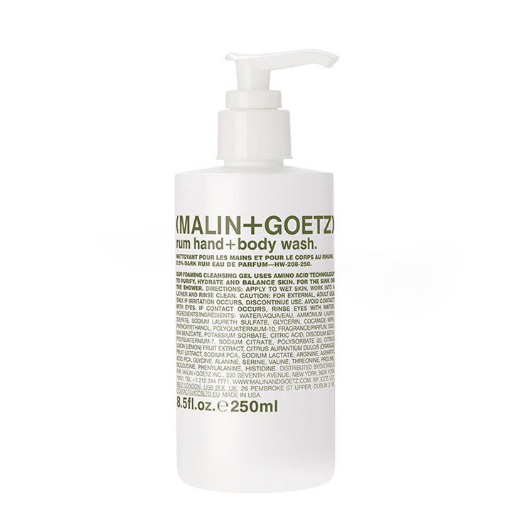 Malin+Goetz Detergente corpo e mani Rum