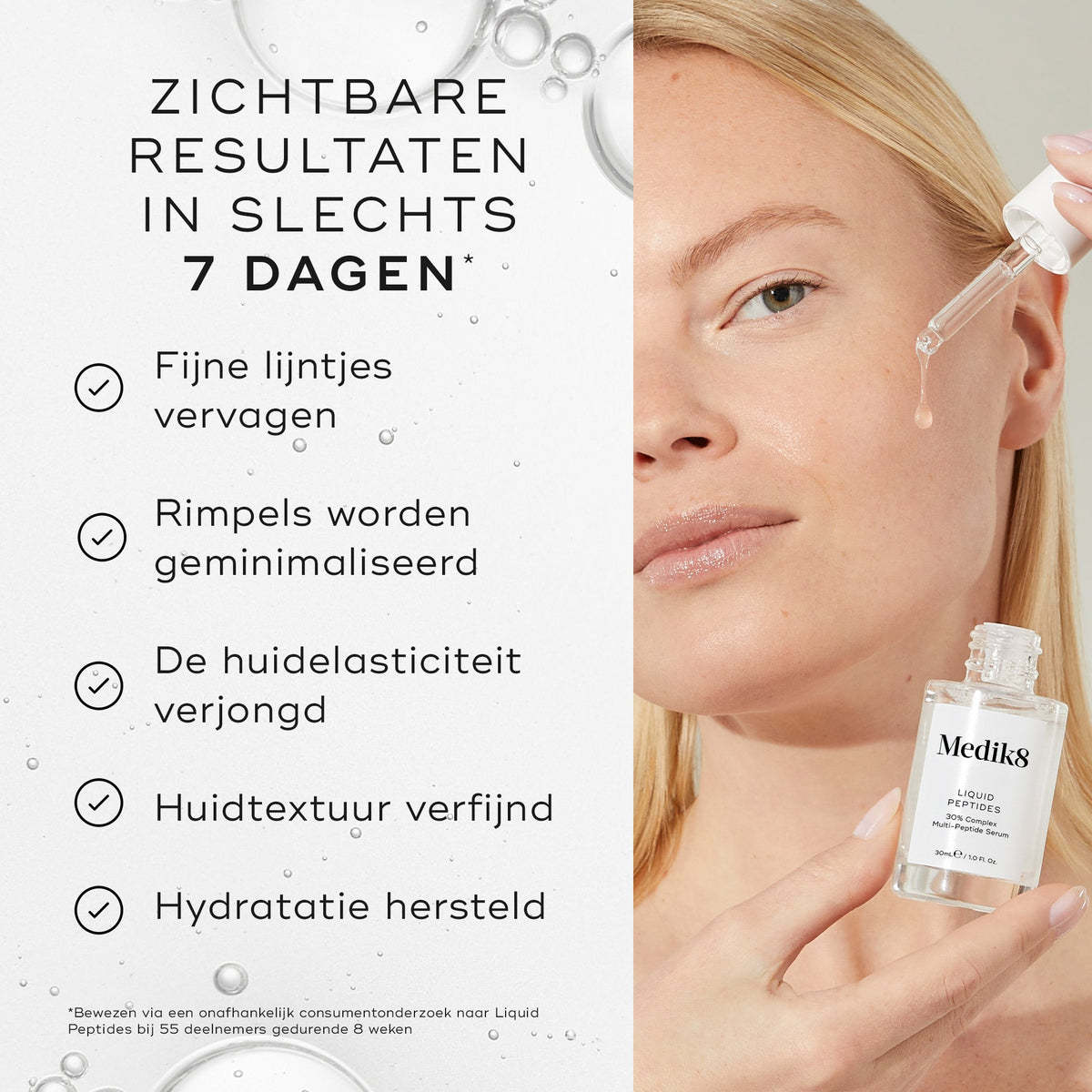 Medik8 Liquid Peptides 30ml benefici