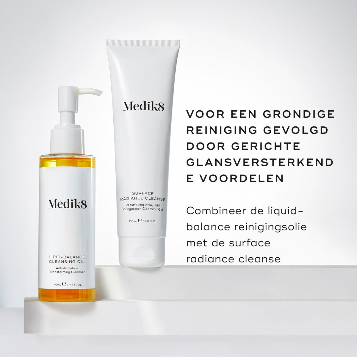 Medik8 Lipid-Balance Cleansing Oil 140ml da abbinare con