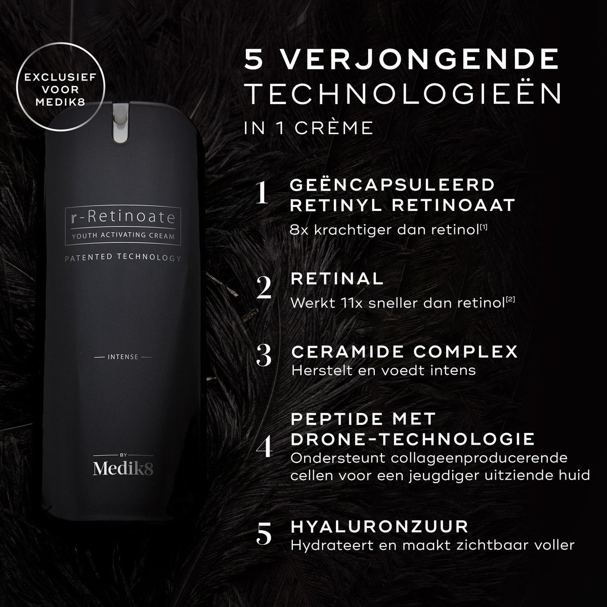 Medik8 r-Retinoate Intense - Night cream 50ml ingredienti principali