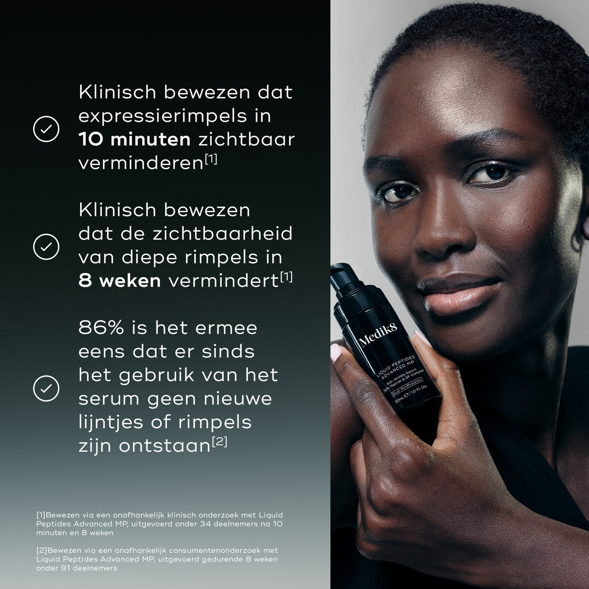 Medik8 Liquid Peptides Advanced MP 30ml benefici