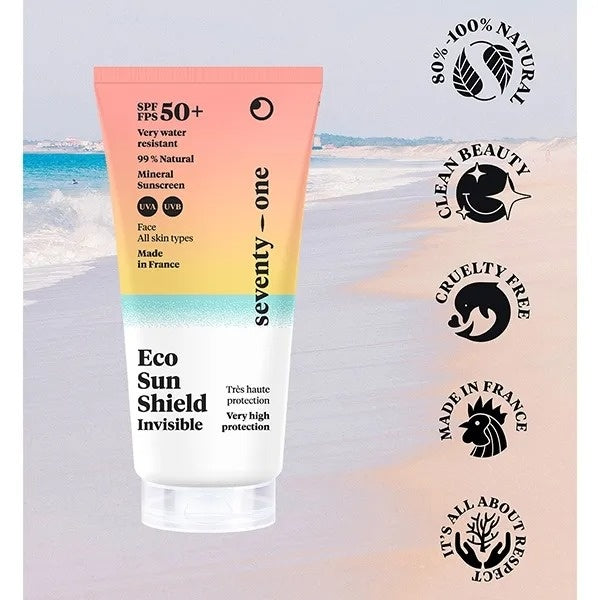 SeventyOne Percent Eco Sun Shield - Invisible SPF50+ ambiente