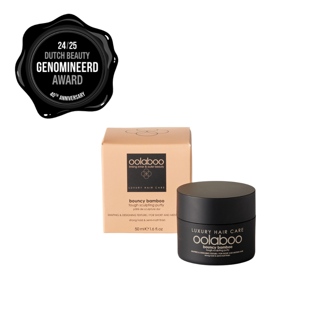 Oolaboo Bouncy Bamboo Tough Sculpting Putty vasetto con scatola e nomination all'award