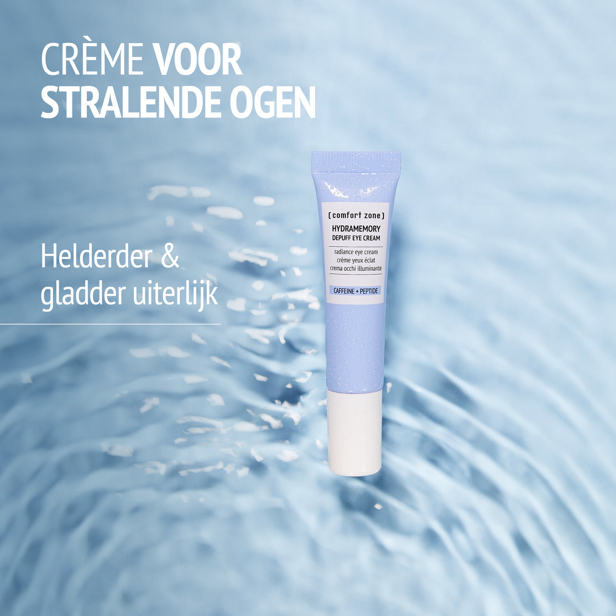 Comfort Zone Hydramemory Depuff Eye Cream resultaat