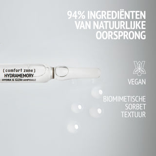 Comfort Zone Hydramemory Hydra & Glow Ampoule ingredients