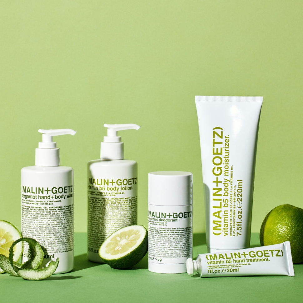 Malin+Goetz Bergamot prodotti ambiente