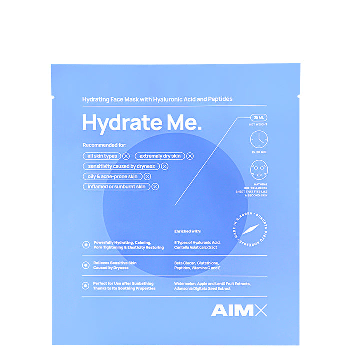 AIMX Hydrate Me - Maschera Idratante Viso