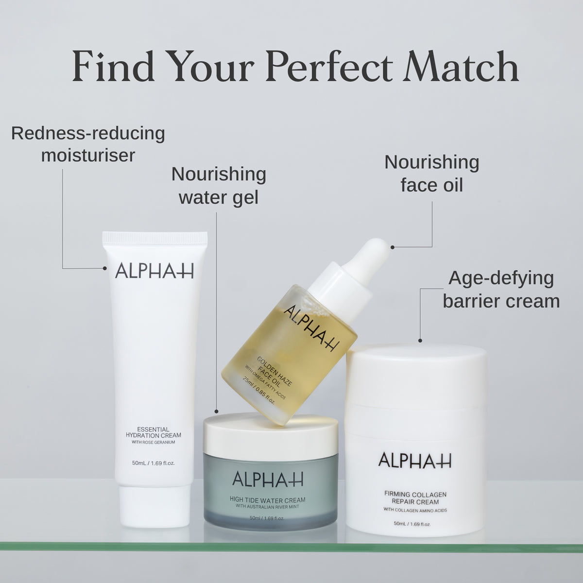 Alpha-H Firming Collagen Repair Cream routine