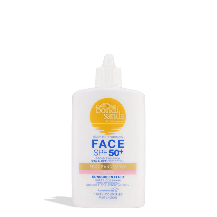 Bondi Sands Everyday Face Fluid Tinted SPF 50+ Senza Profumo 50 ml
