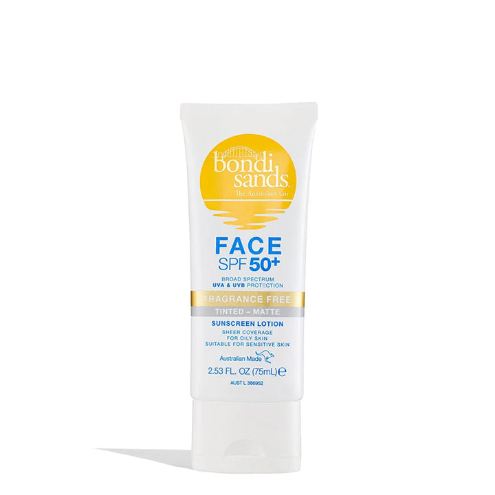 Bondi Sands Everyday Face Lotion Tinted-Matte SPF 50+ Senza Profumo 75 ml