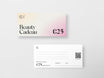 Care for Skin Gift Card 25euro fronte e retro