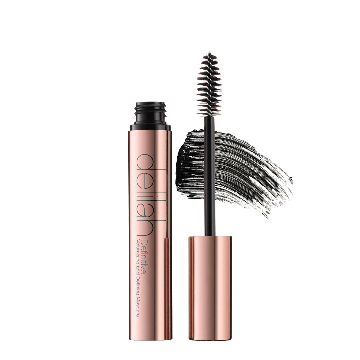 Delilah Definitive Mascara Carbon smudge e flacone