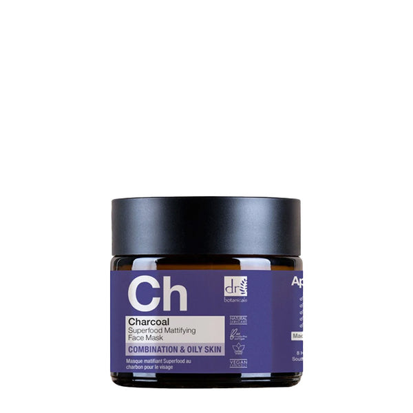 Dr. Botanicals Charcoal Superfood Mattifying Face Mask 60 ml | Dr. Botanicals