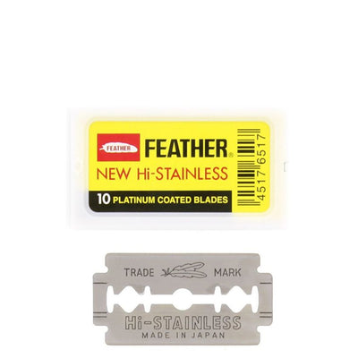 Image of product Feather Double Edge Blades 10 o 200 pezzi