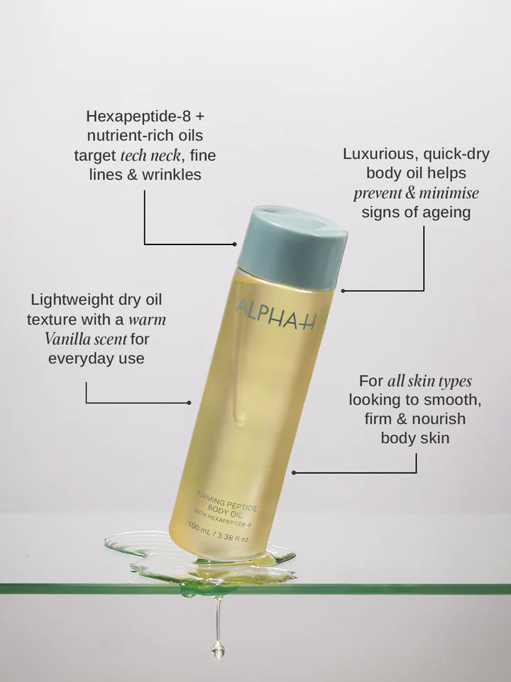 Firming Peptide Body Oil 100ml | Alpha-H