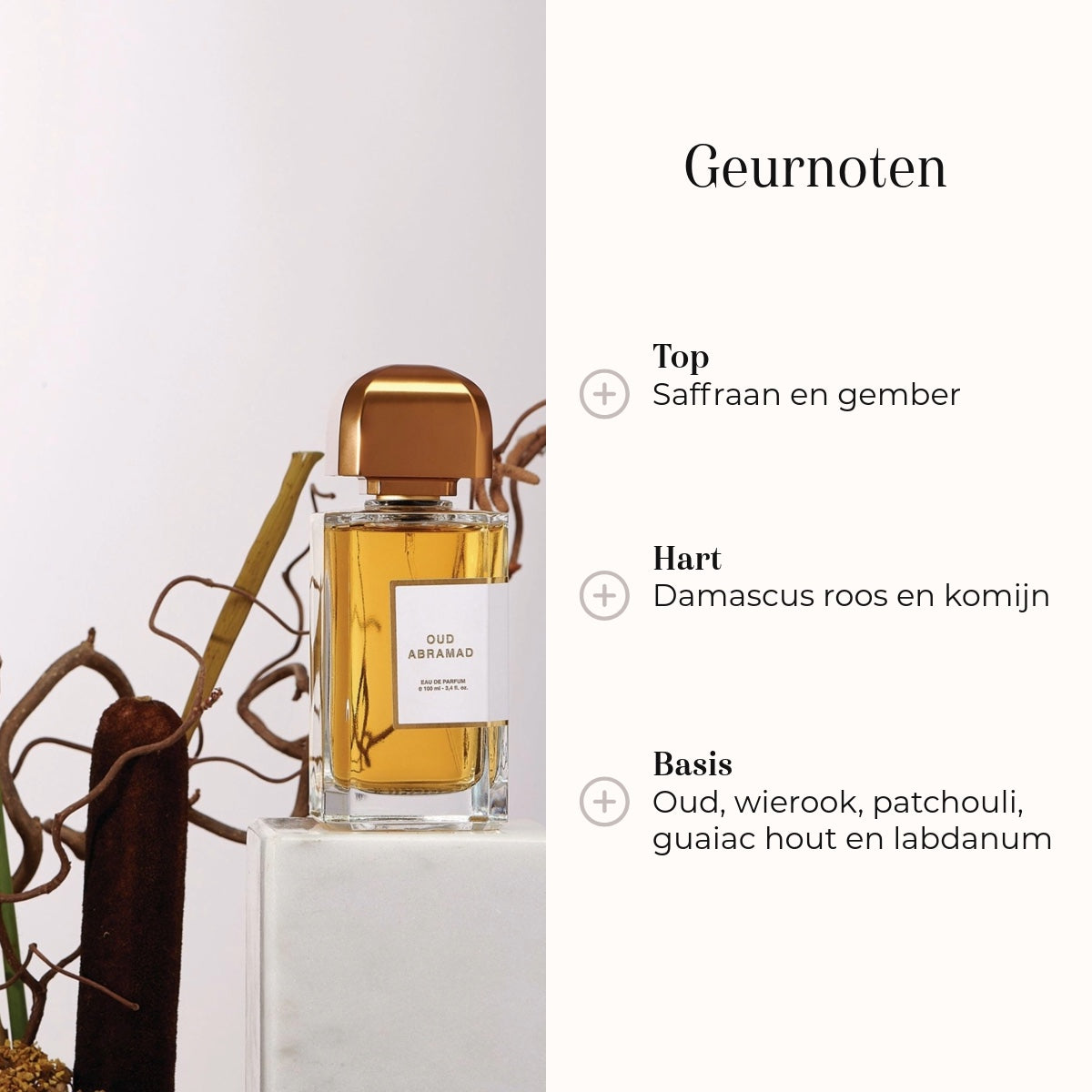 Eau de Parfum - Oud Abramad geurnoten
