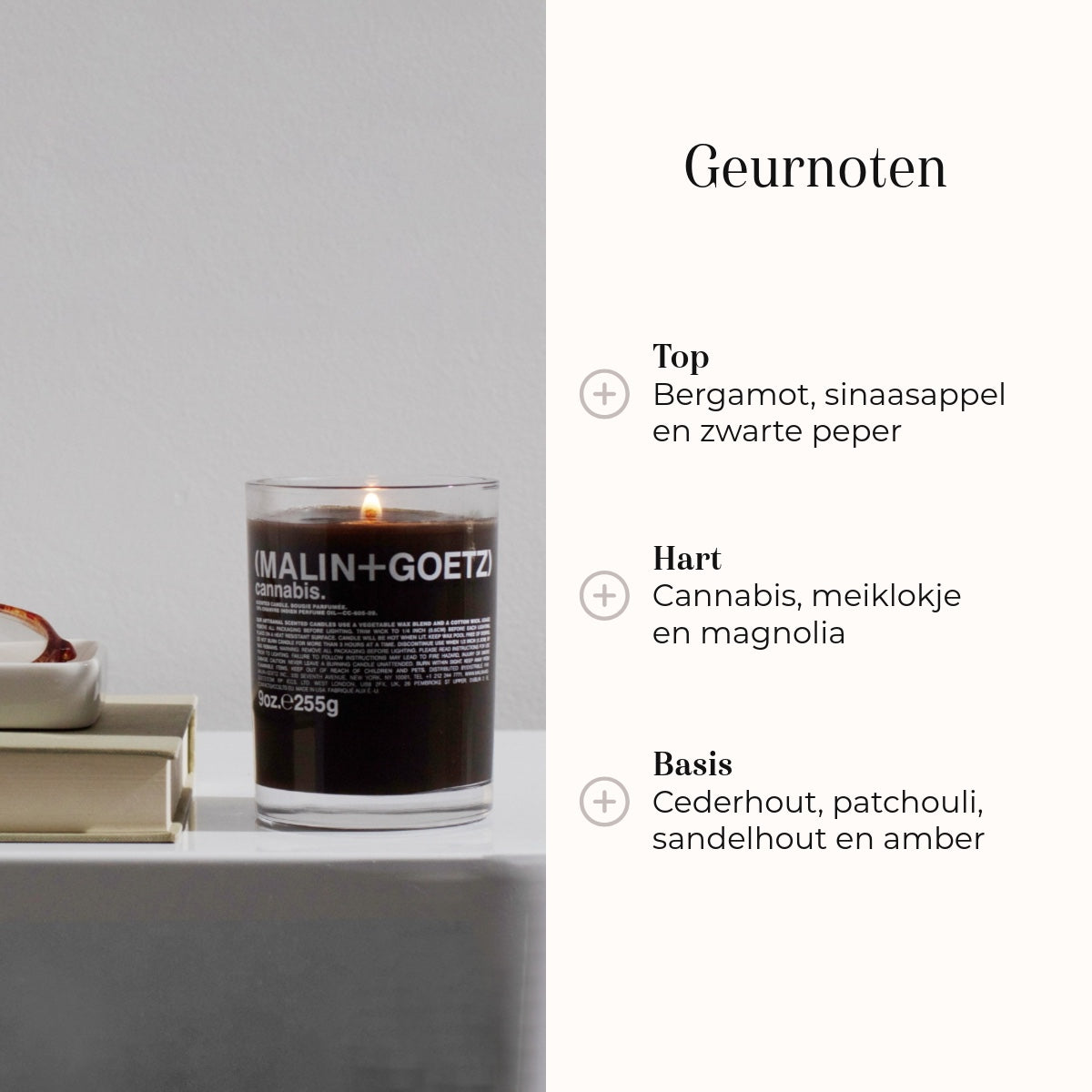 Geurkaars - Cannabis note olfattive