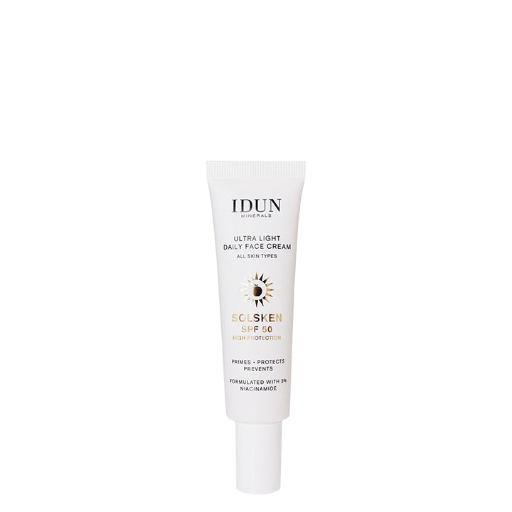 IDUN Minerals Primer & Crema viso Solsken SPF50