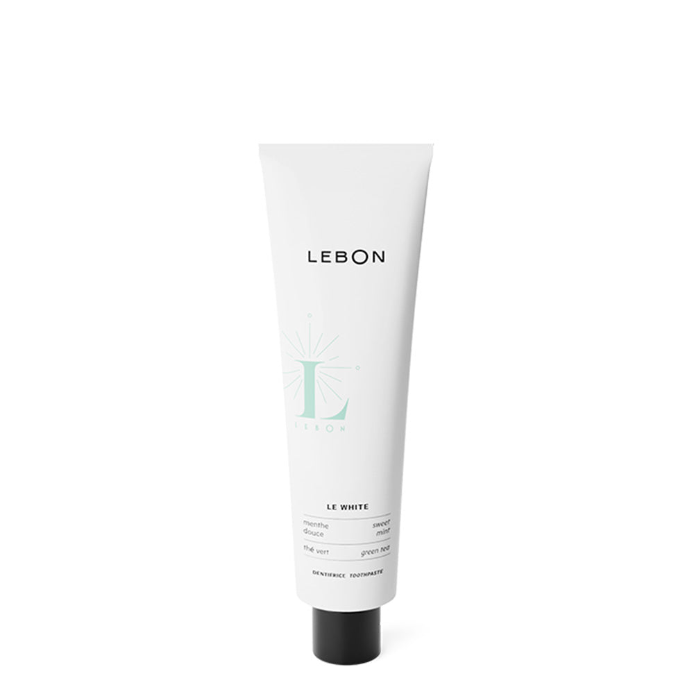 LEBON Le White - Dentifricio al Tè Verde e Menta Dolce 75ml