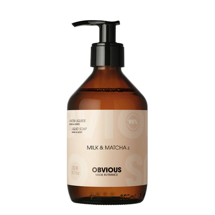 Obvious Parfums Sapone liquido - Latte & Matcha 300ml