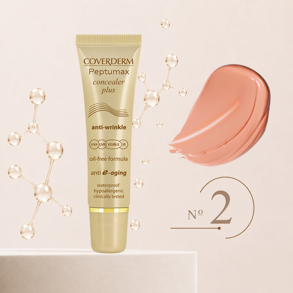 Coverderm Peptumax Concealer Plus SPF50 Peptumax 2 confezione