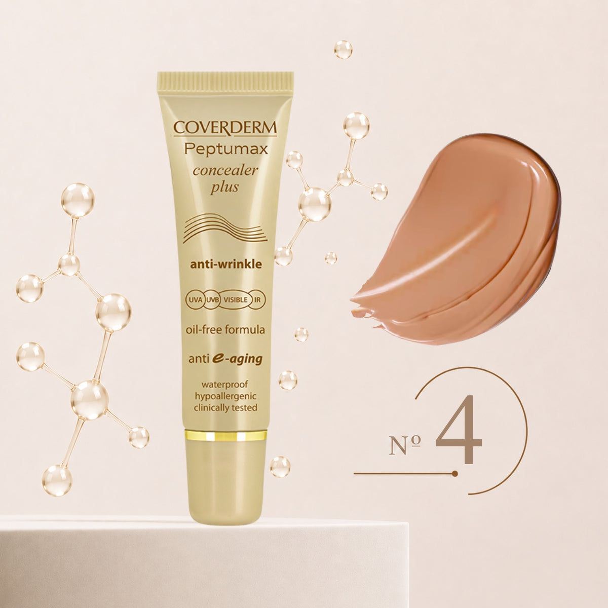 Coverderm Peptumax Concealer Plus SPF50 Peptumax 4 confezione