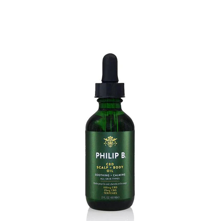 Philip B Olio CBD Cuoio Capelluto + Corpo 60ml
