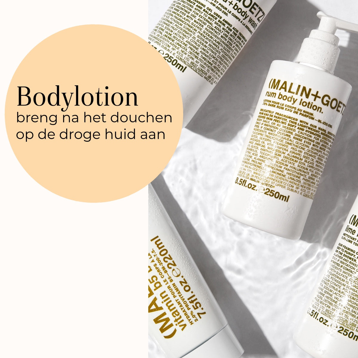 Rum Body Lotion 250ml utilizzo