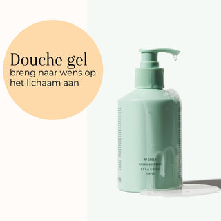 Body Wash - No. Green gebruik