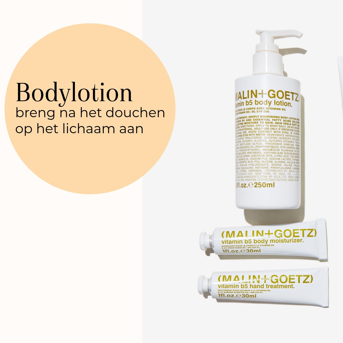 Vitamin B5 Body Lotion 250ml utilizzo