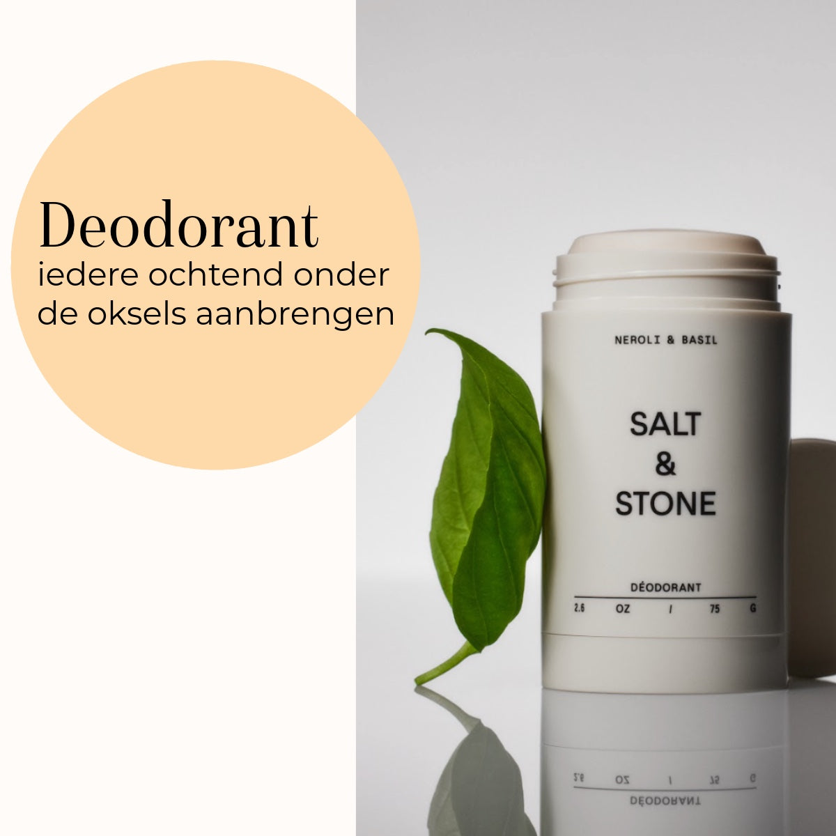 Natural Deodorant - Neroli & Basil (Extra Strenght) 75gr utilizzo