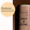 Natural Deodorant Saffron & Cedar 75gr utilizzo