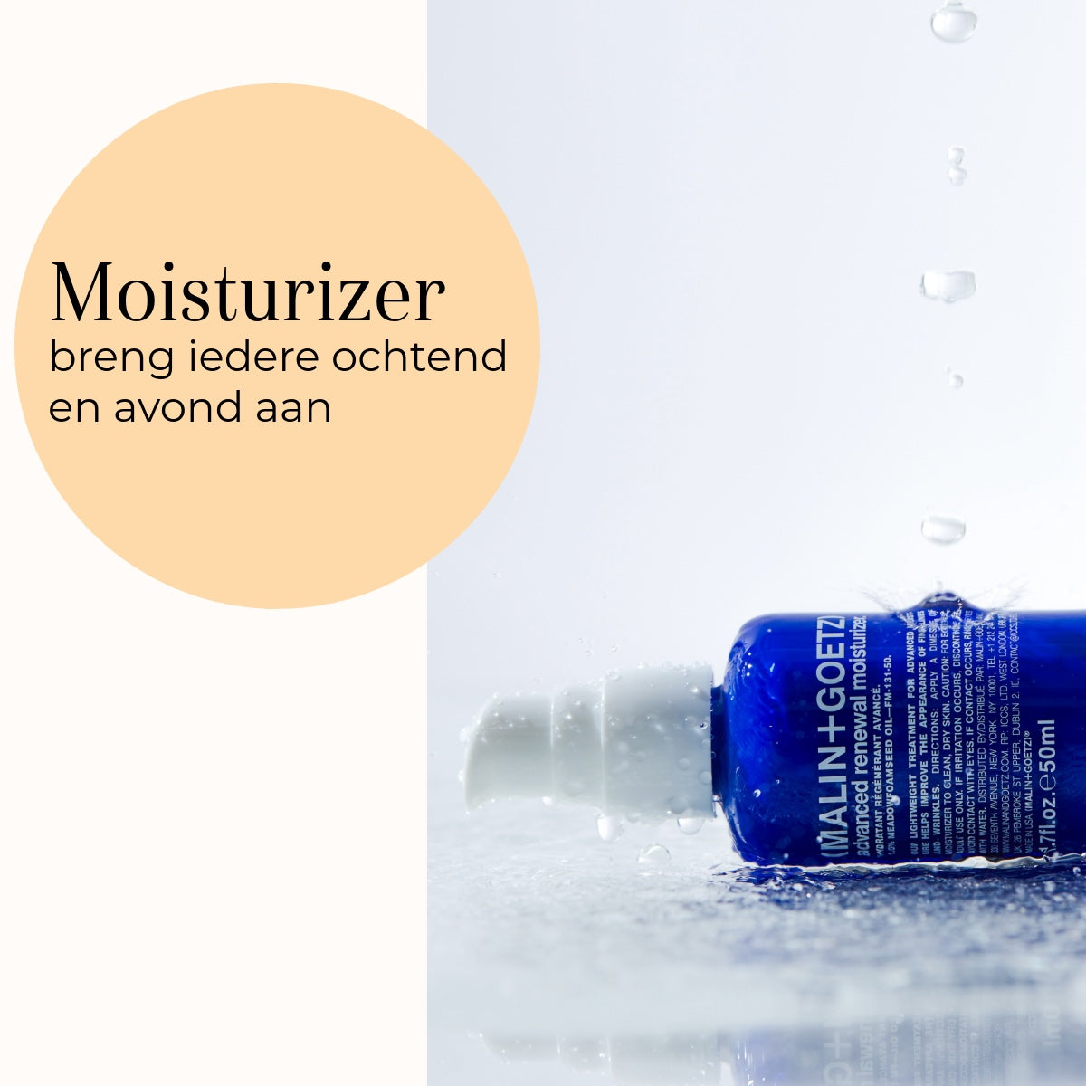 Advanced Renewal Moisturizer 50ml utilizzo
