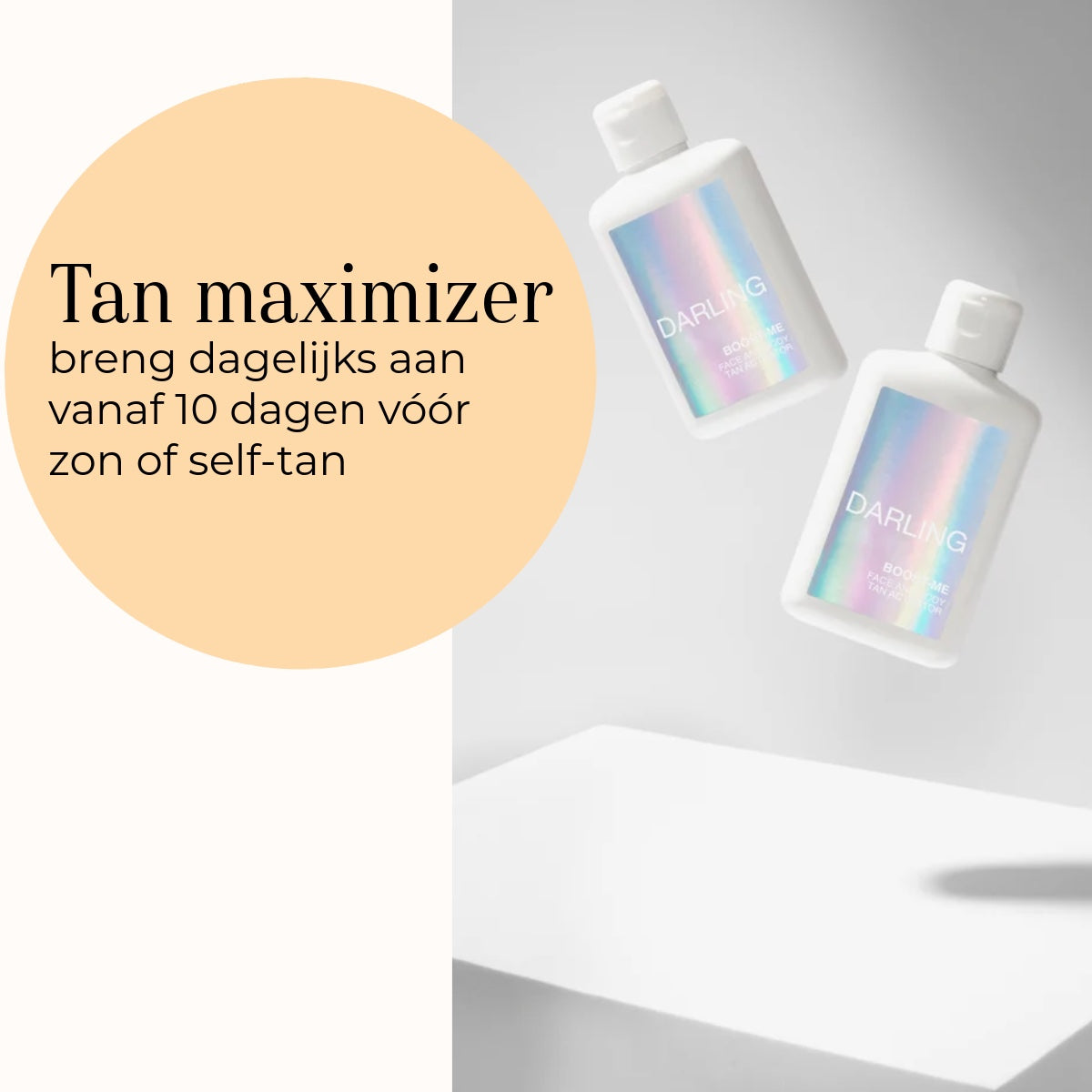 Boost-Me Tan Activator 150ml utilizzo