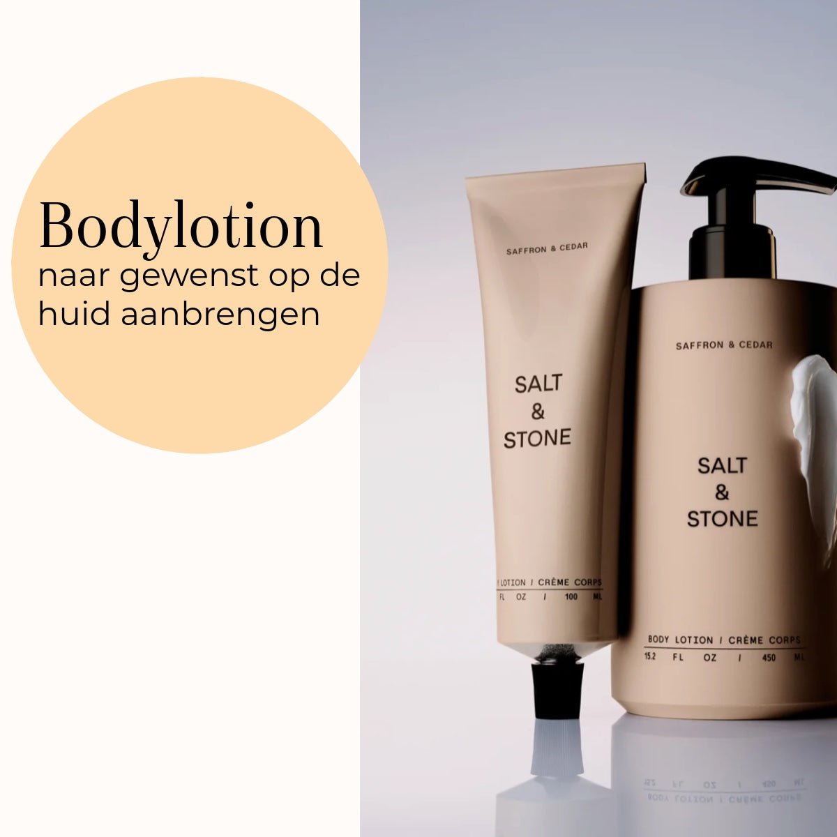 Body Lotion - Saffron & Cedar utilizzo