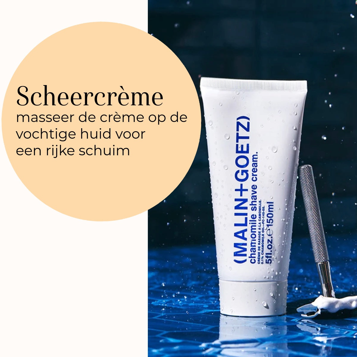 Chamomile Shave Cream utilizzo