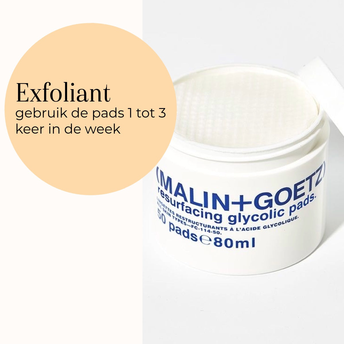 Resurfacing Glycolic Pads 80ml utilizzo