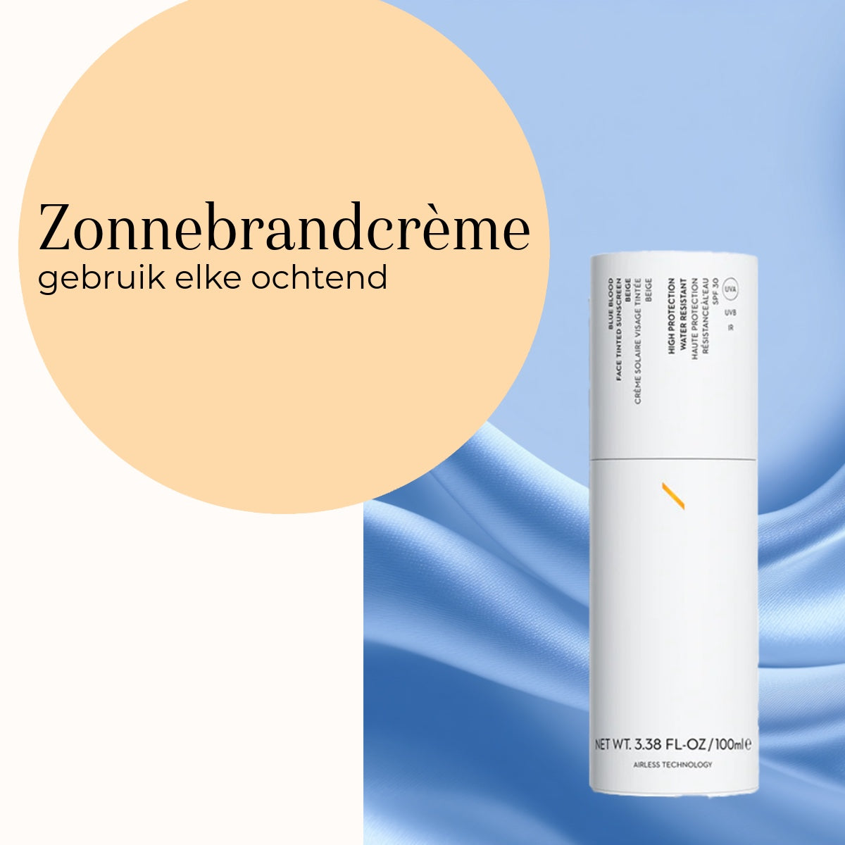 Blue Blood Face Sunscreen SPF30 Beige utilizzo