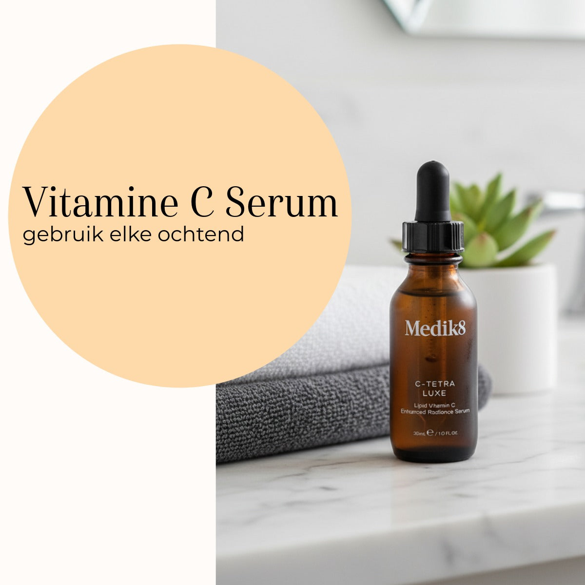 Medik8 C-Tetra Luxe 30ml siero alla vitamina C per ogni mattina