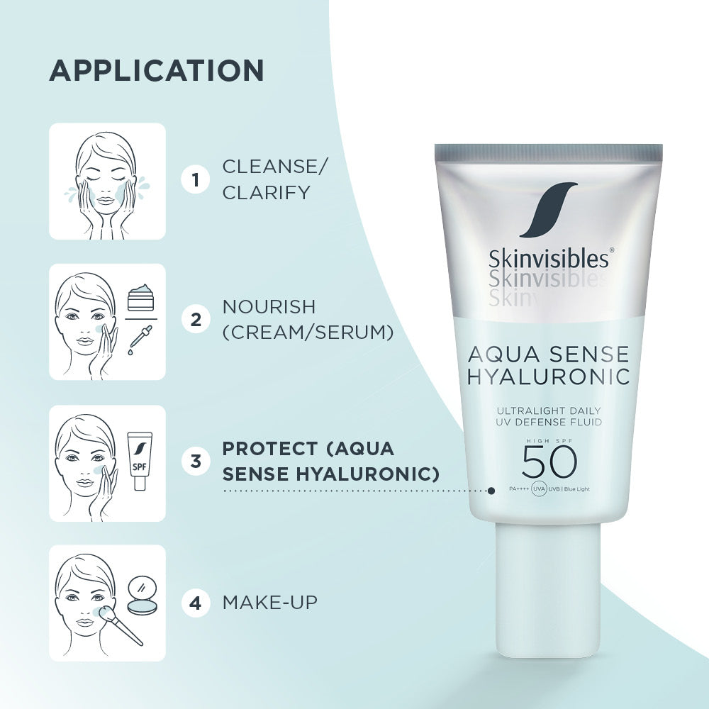 Aqua Sense Hyaluronic SPF50 50ml | Skinvisibles