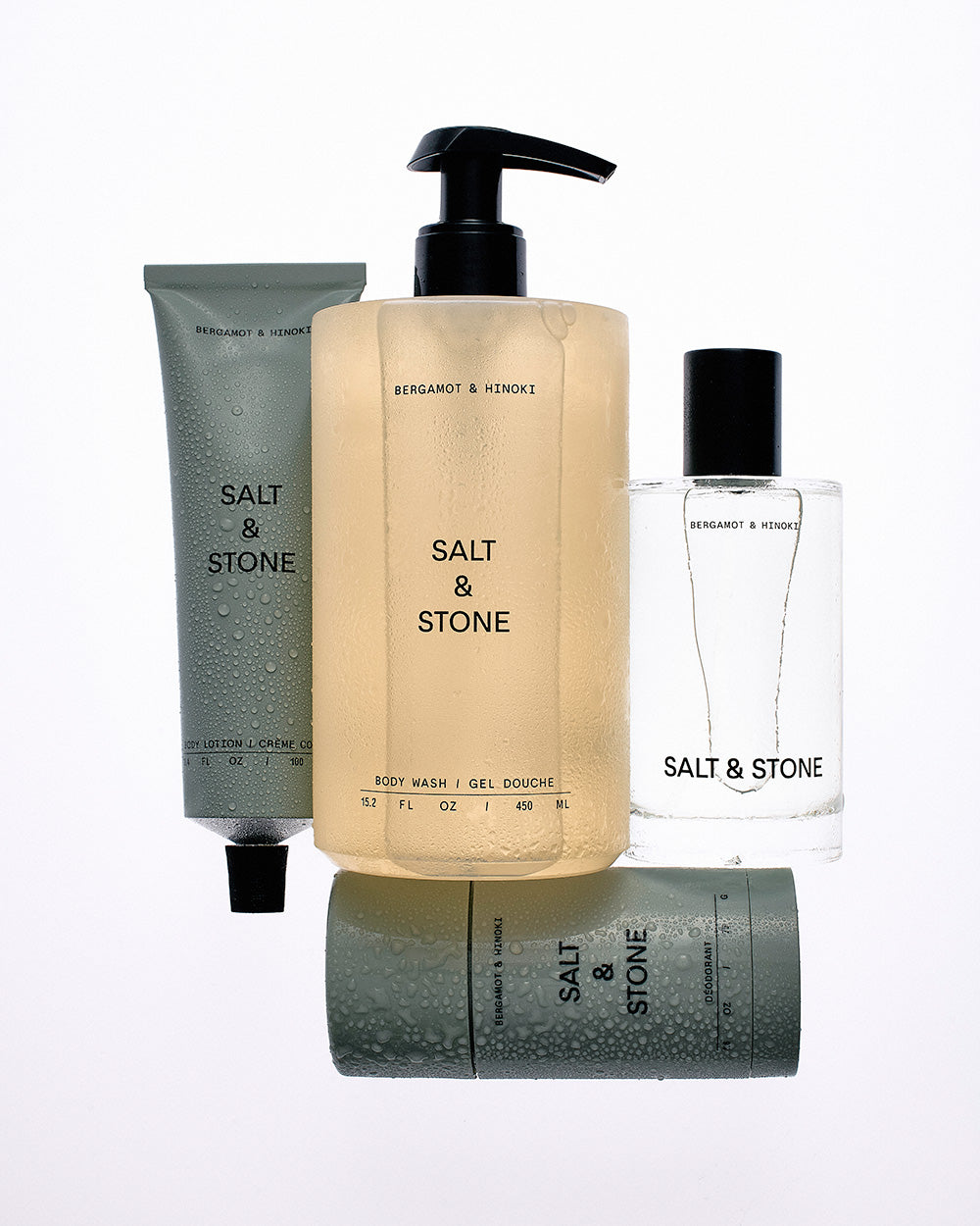 Salt&Stone Bergamot & Hinoki deo, body, mist