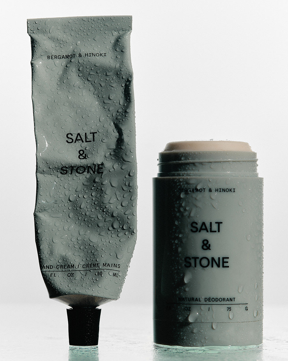 Salt&Stone Bergamot & Hinoki deodorante, hand cream